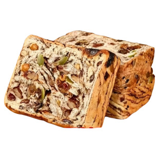 全麦厚切坚果吐司手撕面包全麦粗粮抗饿代餐坚果均衡营养厚切吐司