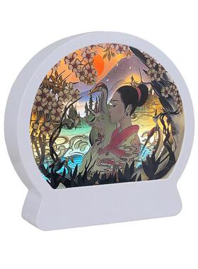 纸雕灯送女友精致高级感diy手工