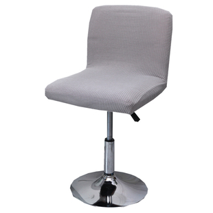 弹力通用矮靠背椅子套罩坐垫2025酒吧台高脚升降旋转小座板凳电脑