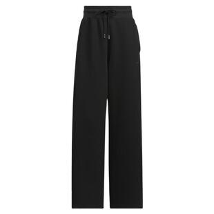 Adidas阿迪达斯女裤针织运动长裤宽松直筒大码休闲阔腿裤IM8876