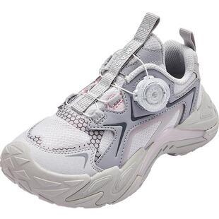 巴拉巴拉童鞋儿童运动鞋女童跑步鞋春秋鞋子透气网布鞋潮流户外鞋