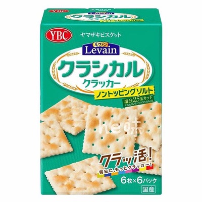 YBC日本直邮YBC苏打饼干夹心脆