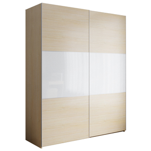 烤漆衣柜推拉门大衣柜家具衣柜板式整体衣柜卧室衣橱简约现代定制