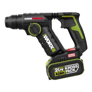 威克士20V锂电无刷电锤WU380S工业级多功能充电电钻大功率冲击钻