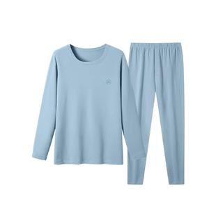 青少年秋衣秋裤套装男大童纯棉保暖内衣初中高中学生秋冬纯棉毛衫