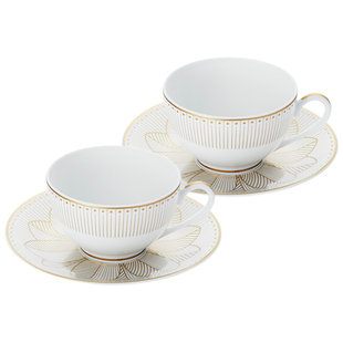 CHRISTOFLE昆庭Malmaison马勒梅松咖啡杯碟过年礼物家用茶具