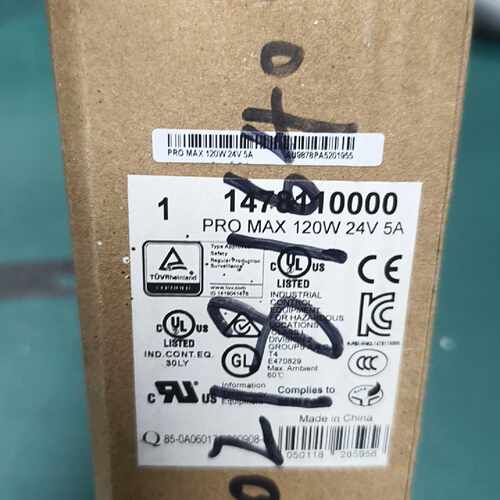 询价-魏德米勒PRO MAX 120W 24V 5A电源，型号14-可维修