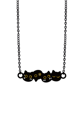 HiYOUNG锁骨链女猫猫头原创