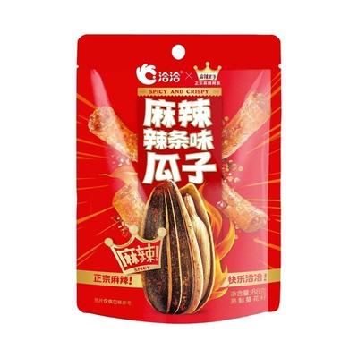 洽洽X麻辣王子联名麻辣瓜子15g/88g限定辣条味瓜子团购批发网红