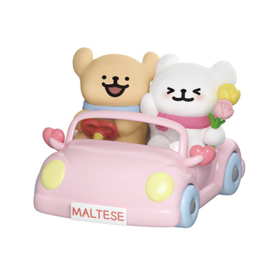 PLZDOT线条小狗欢乐郊游系列盲盒