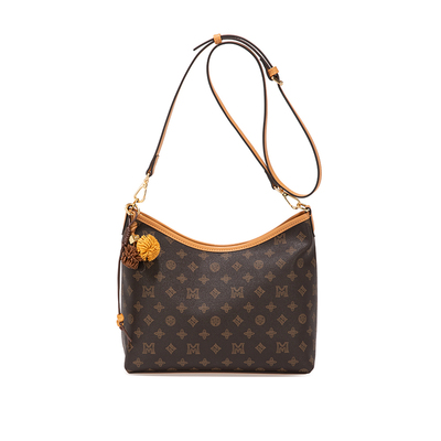 稻草人女包2025新款时尚老花托特包大容量斜挎单肩腋下包通勤女包