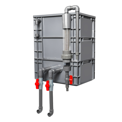鱼池周转箱过滤器水循环系统