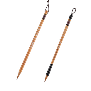 安邦笔庄毛笔蝇头小楷纯狼毫小楷毛笔抄写抄小楷笔写小行书写卷