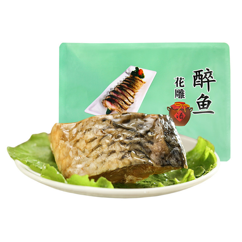 正宗绍兴醉鱼干外婆家味道花雕酒