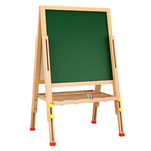 儿童黑板家用教学可擦无尘粉笔双面磁性字写板学生画板幼儿涂鸦板