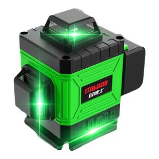红外线水平仪高精度强光细线激光贴墙地小型户外绿光自动调平水仪