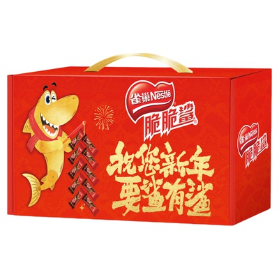 雀巢脆脆鲨零食大礼盒