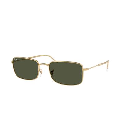 RayBan雷朋长方形复古金属窄框太阳男女款眼镜潮酷0RB3746可定制