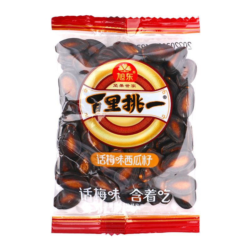 旭东百里挑一话梅味西瓜子小包装散称黑瓜子坚果炒货零食年货小吃