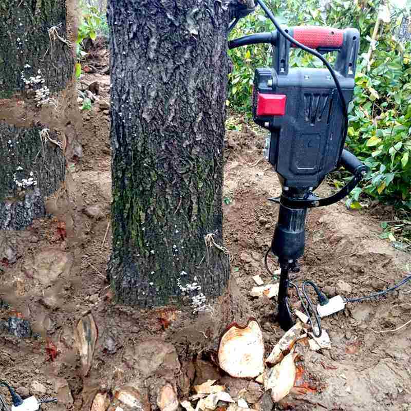手持式插电使用220V电动小型挖树机破碎起苗土球移栽开沟挖坑电镐,农机/农具/农膜,挖坑机,淘宝优惠券,粉丝福利购,淘宝优惠卷