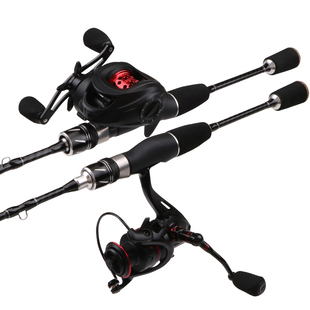 实心软调马口竿UL/L双竿稍微物路亚竿套装超轻超细白条马口翘嘴竿