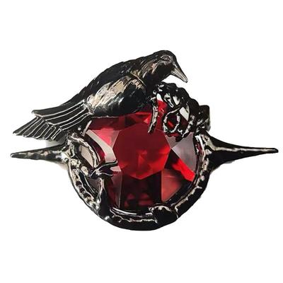 恋与深空周边秦彻同款乌鸦戒指胸针项链徽章夜袭之章生日礼物