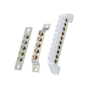 桥型零线排3孔/5孔/7孔零地排接地铜排十孔配电箱接零接线端子排