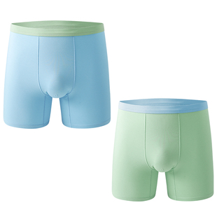 【Max超人】奕时代胖童内裤儿童加肥加大男孩青少年防磨腿短裤棉