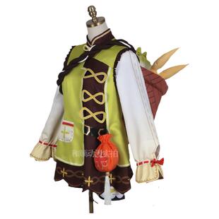 和顺动漫游戏原神瑶瑶cos服可爱萝莉重云行秋cosplay女装包含背篓