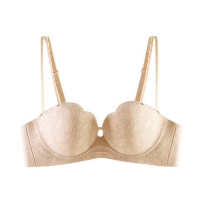 半杯无痕性感内衣加厚小胸显大