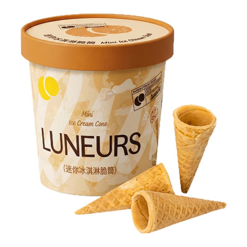 Luneurs冰淇淋小脆桶迷你冰淇淋/冻品