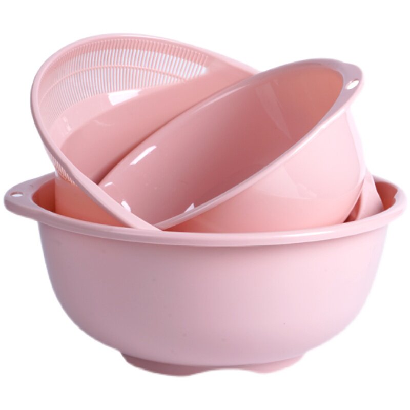 洗米多功能加厚塑料沥水篮