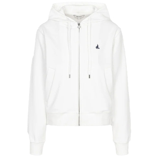 【新品】BEANPOLE滨波25秋冬女士柔系松弛感双面针织连帽拉链卫衣