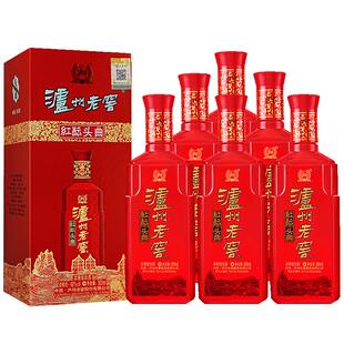 泸州老窖红酝头曲42度/52度500ml浓香型白酒整箱婚宴送礼宴请自饮