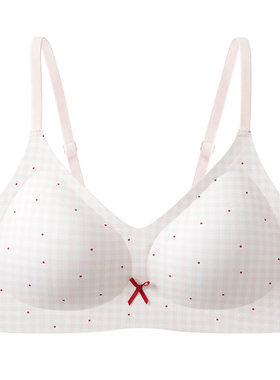六只兔子无痕聚拢收副乳内衣女