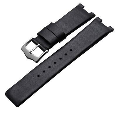 适配三宅一生手表带真皮男士凹口