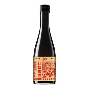 三益供销社老字号红烧酱油特级减盐酿造红烧肉上色鲜香480ml*2瓶