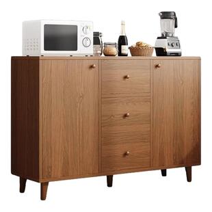 茶水柜置物柜家用靠墙边柜客厅立柜收纳架小柜子储物柜矮柜餐边柜