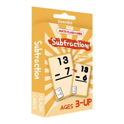 儿童数学启蒙加减乘除早教闪卡