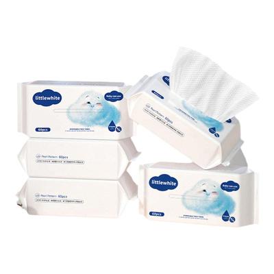 小懒纯棉加厚加大珍珠纹洗脸巾