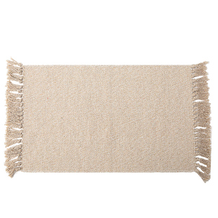 长方形吸水防滑可洗卧室地垫编织家用客厅地毯换鞋脚垫飘窗床边垫