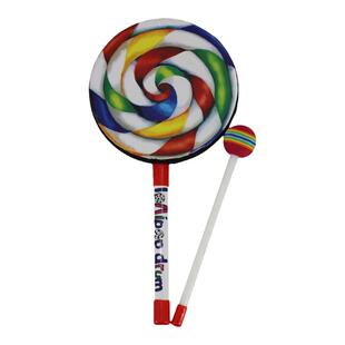 6寸棒棒糖鼓8寸奥尔夫乐器手鼓打击乐器幼儿童手敲鼓益智类鼓