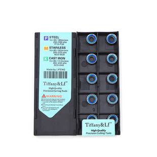 DESKAR铣刀片RPMT08T2MOE/RPMT10T3MOE/RPMT1204MOE-JS LF6018