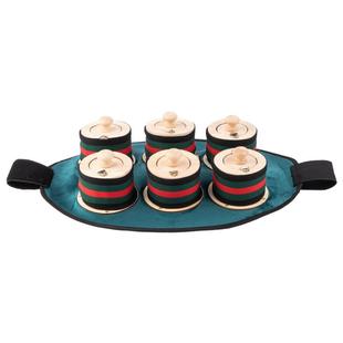 艾灸盒随身灸家用全身通用腹部宫寒腰部熏蒸仪实木制工器具滤烟包