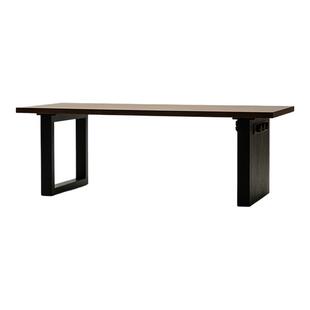 已夏知木大长书桌亲子去客厅化桌子实木轻奢极简学习桌子（现货）