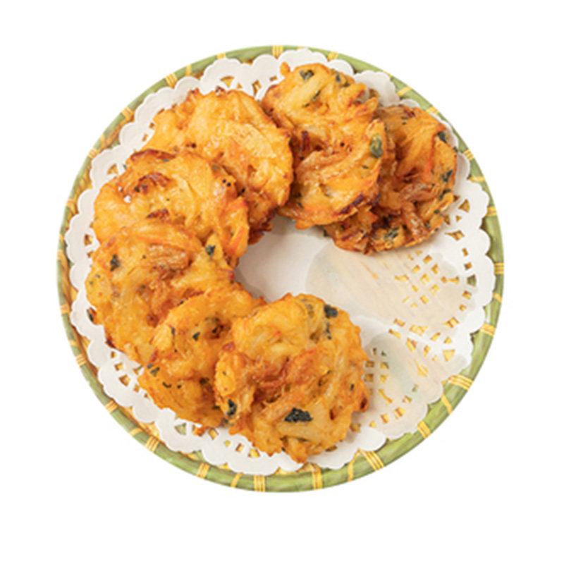 米兰虾饼儿童早餐油炸点心小吃