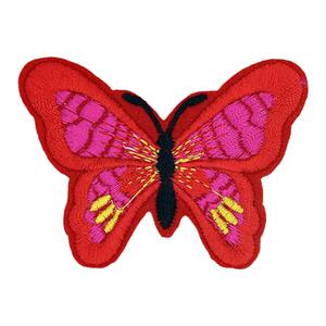 布贴刺绣服装蝴蝶花套装中国风绣花包包鞋帽DIY手工补丁补洞装饰