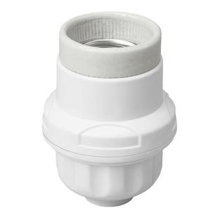 悬吊式灯头灯座加厚螺口LED灯泡节能灯吊灯头灯坐灯口罗口E27通用