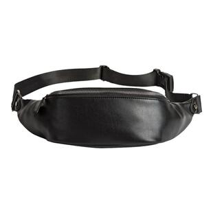 2026新款男小包潮流皮质青年胸前包挎包户外街头手机包斜跨包腰包