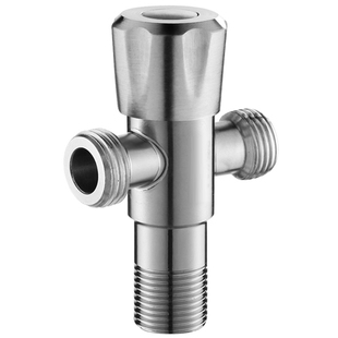 304不锈钢三角阀一进二出三出四出三通四通水阀马桶一分二水分阀